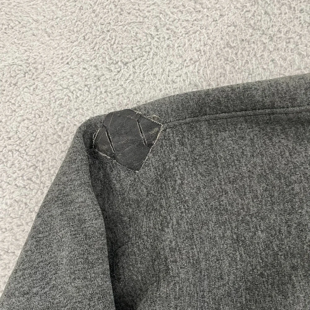 The North Face Tech Sherpa Lined Full Zip Men M Gray Outdoor Gorpcore Hoodie‎